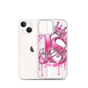Just Style Clear iPhone Case