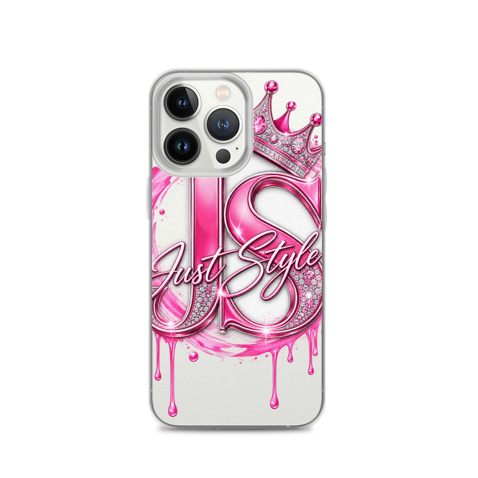 Just Style Clear iPhone Case