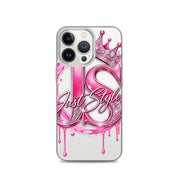 Just Style Clear iPhone Case