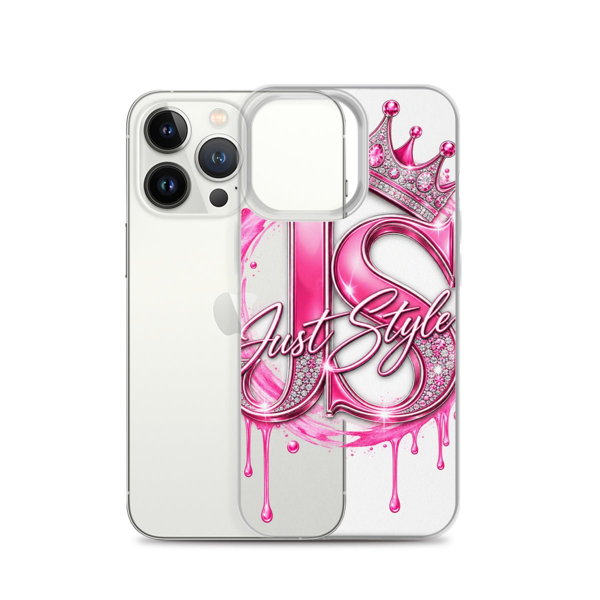 Just Style Clear iPhone Case
