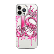 Just Style Clear iPhone Case