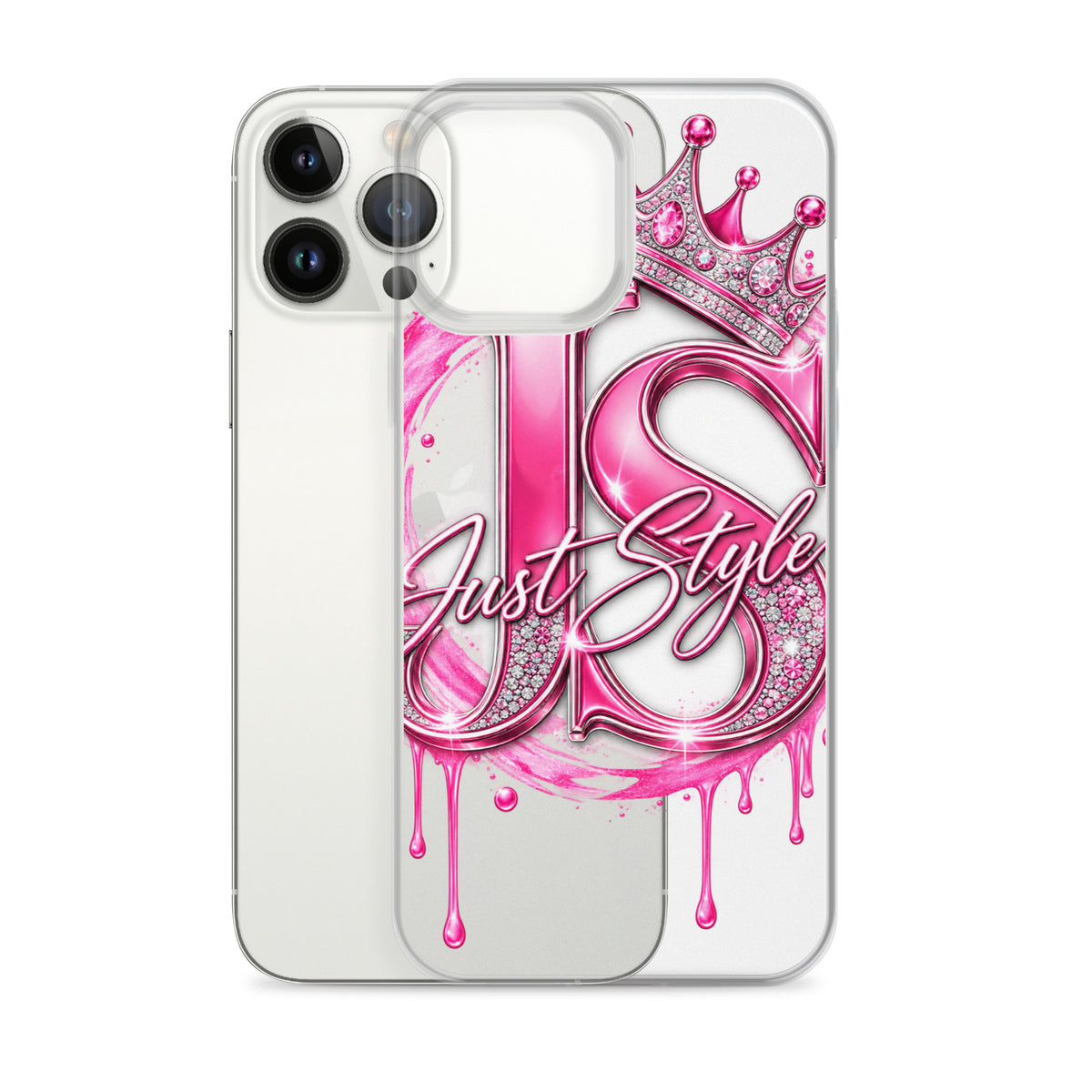 Just Style Clear iPhone Case