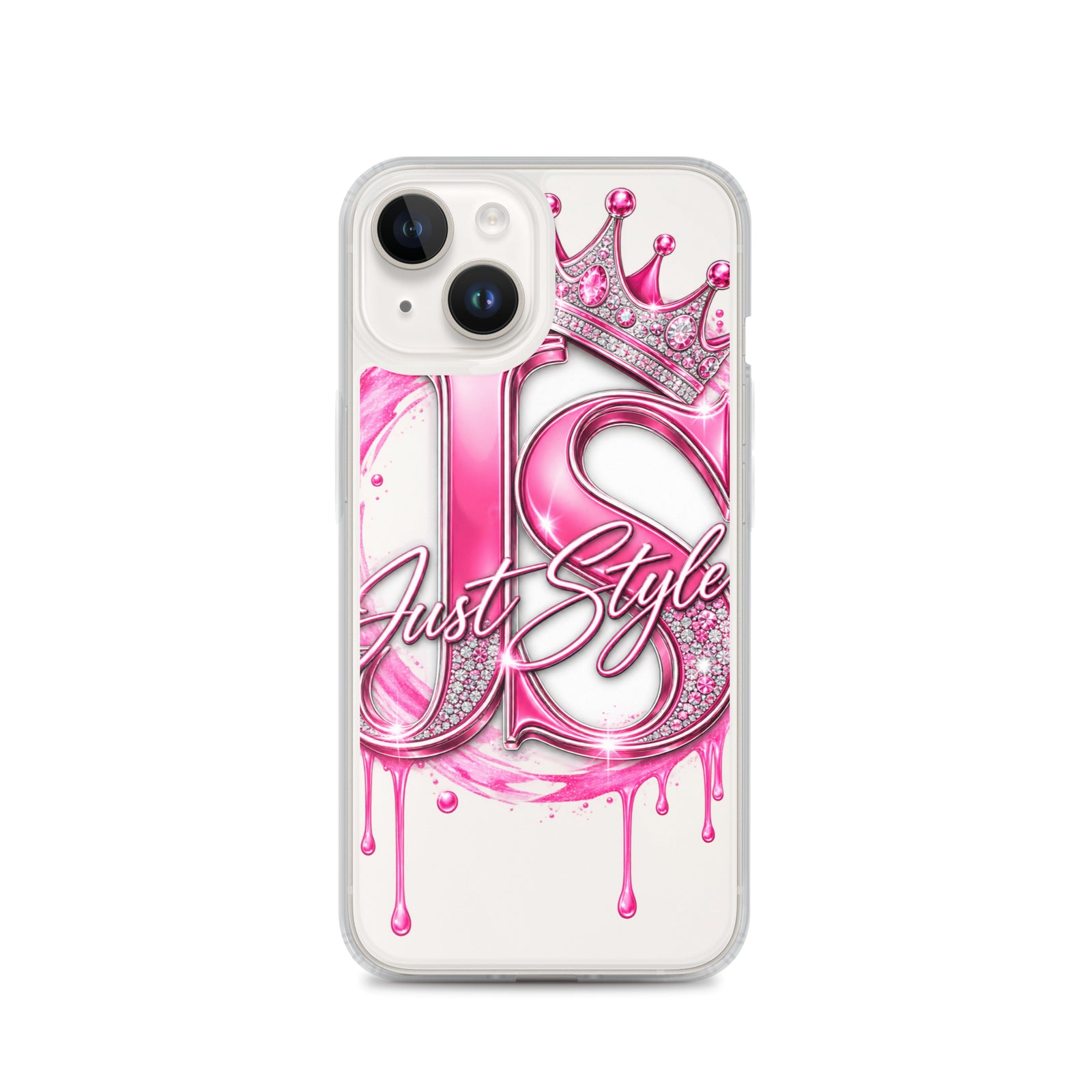 Just Style Clear iPhone Case