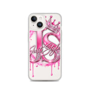 Just Style Clear iPhone Case