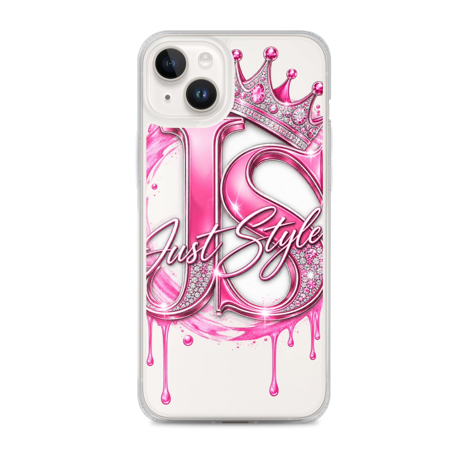 Just Style Clear iPhone Case