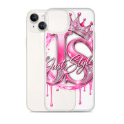 Just Style Clear iPhone Case