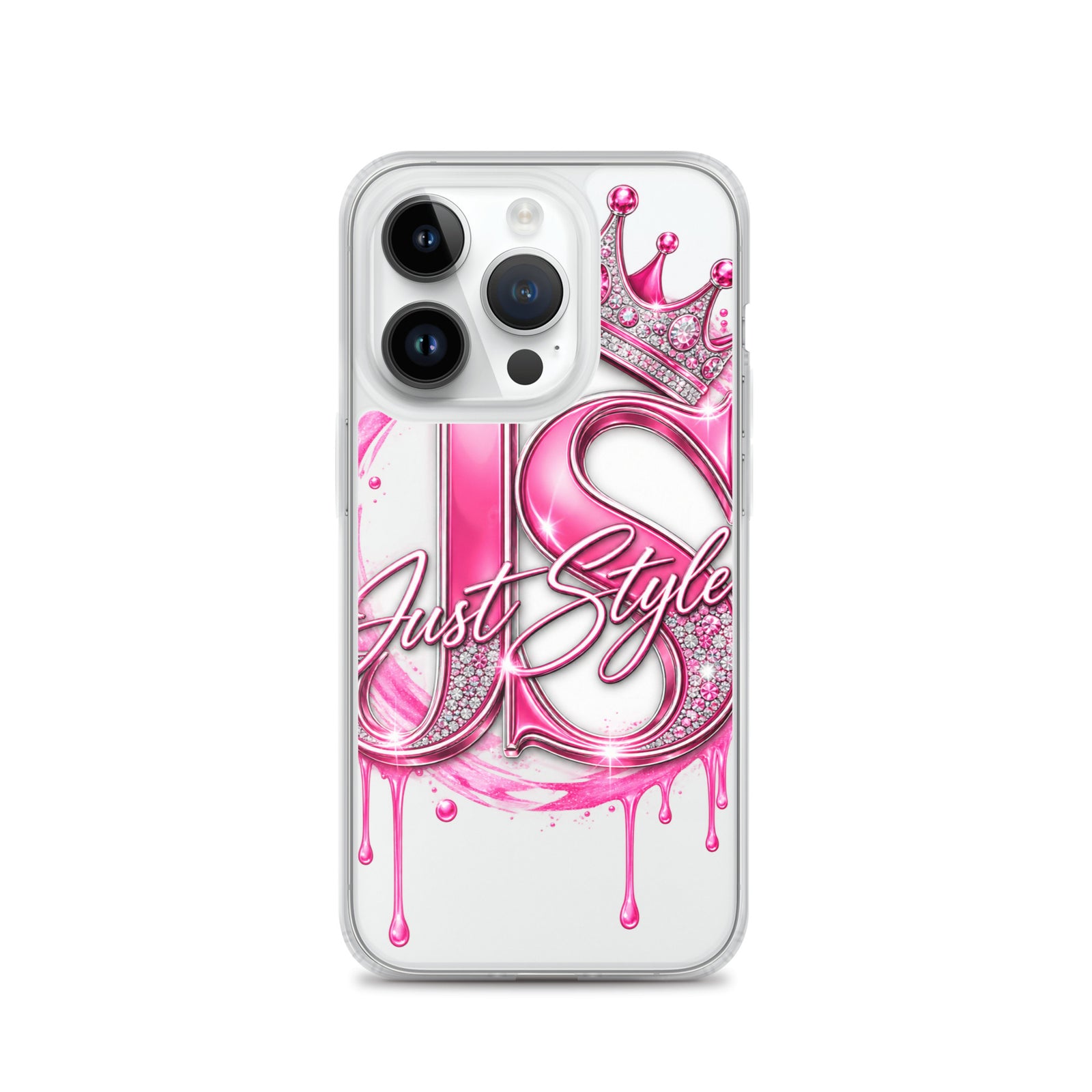 Just Style Clear iPhone Case