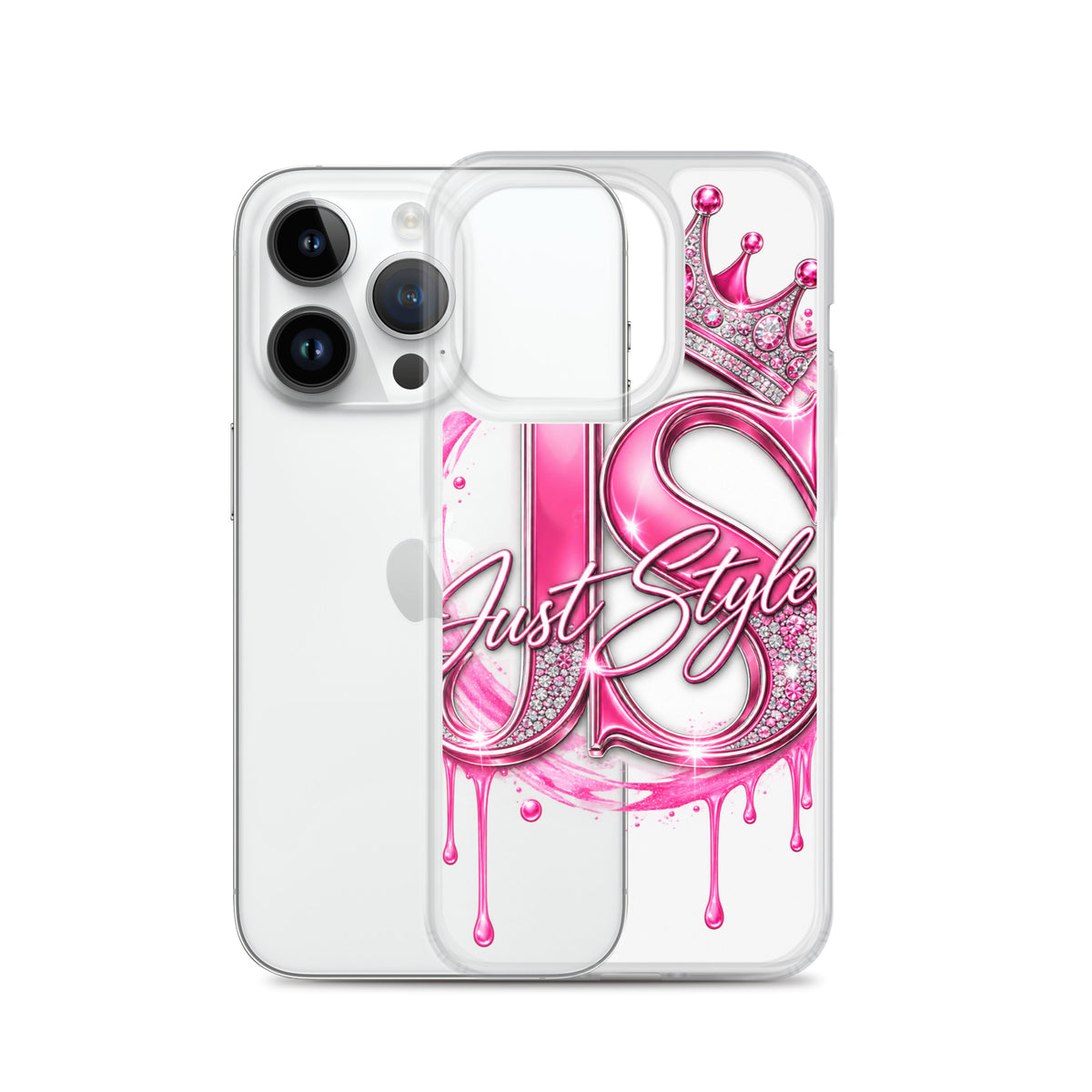 Just Style Clear iPhone Case