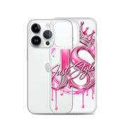 Just Style Clear iPhone Case