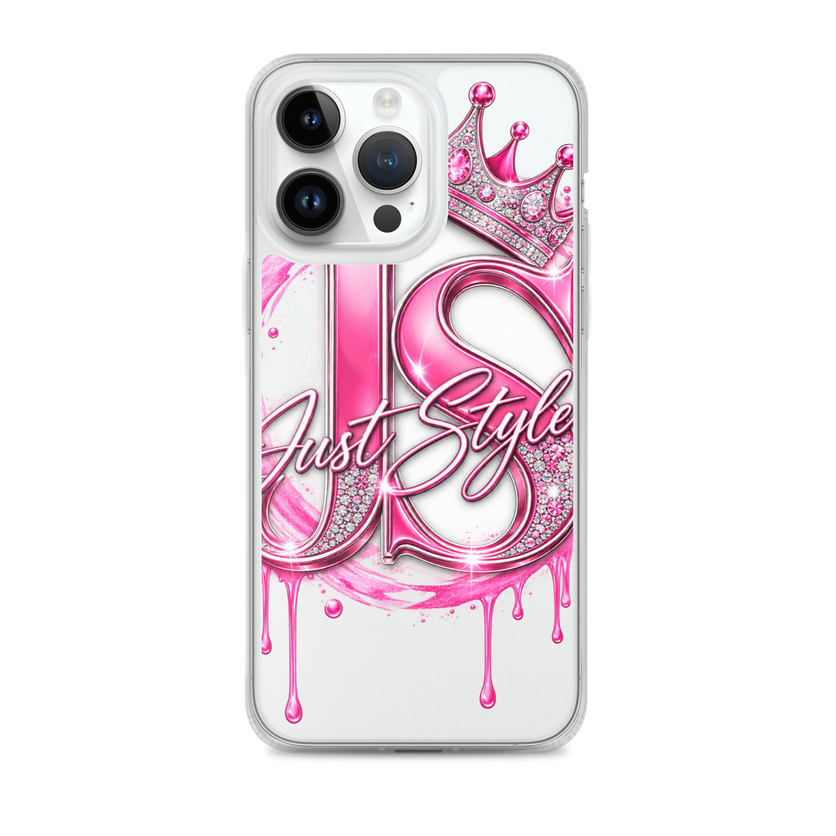 Just Style Clear iPhone Case