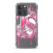 Just Style Clear iPhone Case