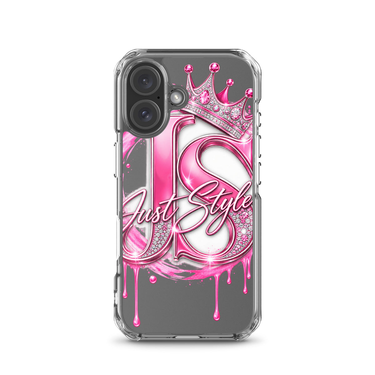 Just Style Clear iPhone Case