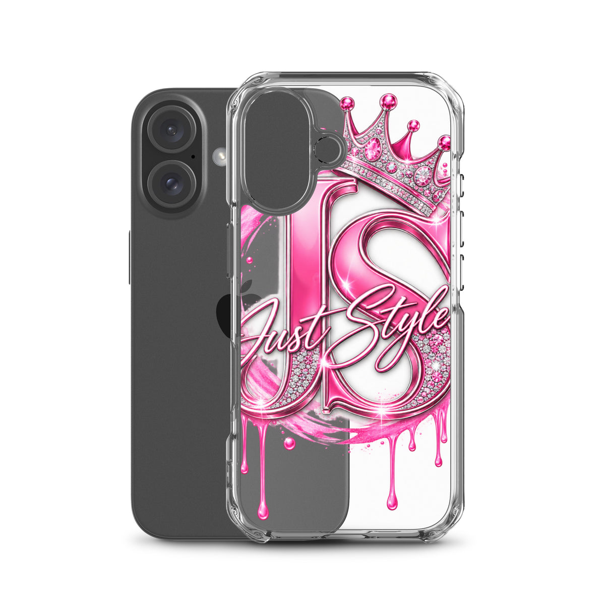 Just Style Clear iPhone Case