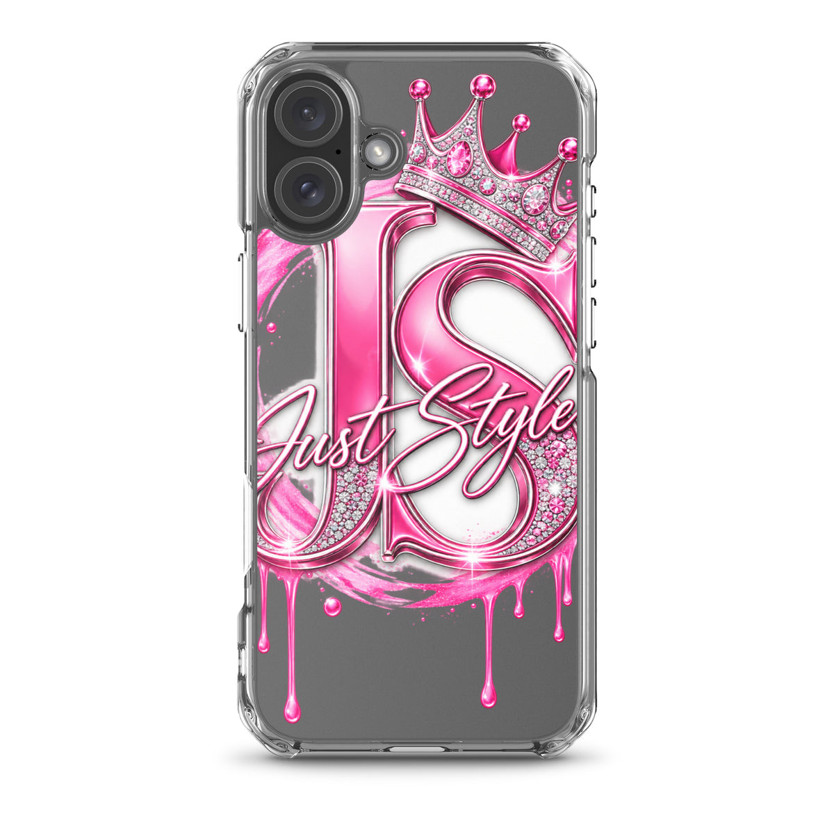 Just Style Clear iPhone Case