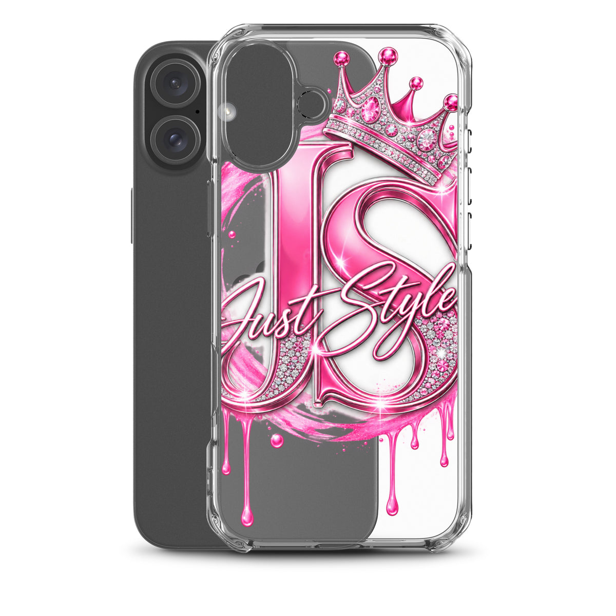 Just Style Clear iPhone Case