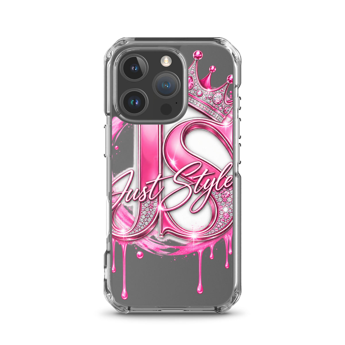 Just Style Clear iPhone Case