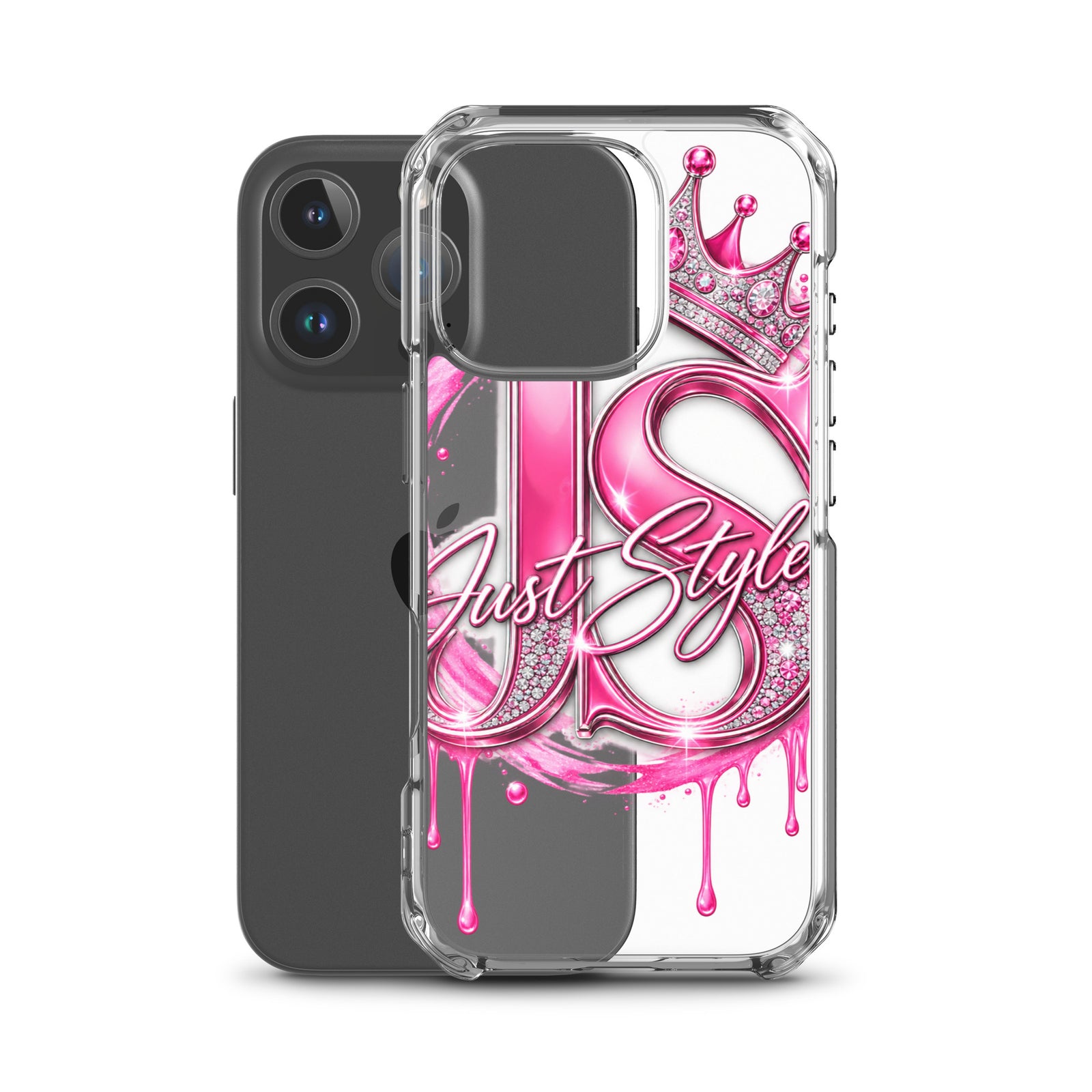 Just Style Clear iPhone Case