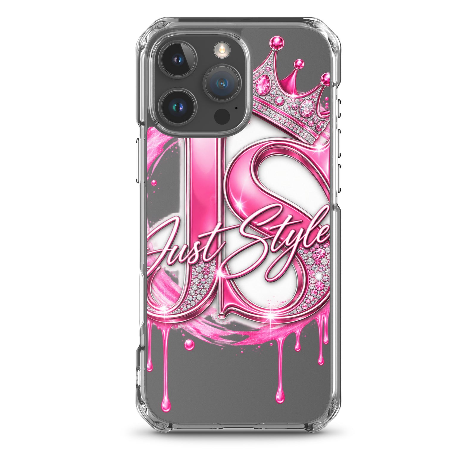 Just Style Clear iPhone Case