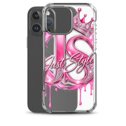 Just Style Clear iPhone Case