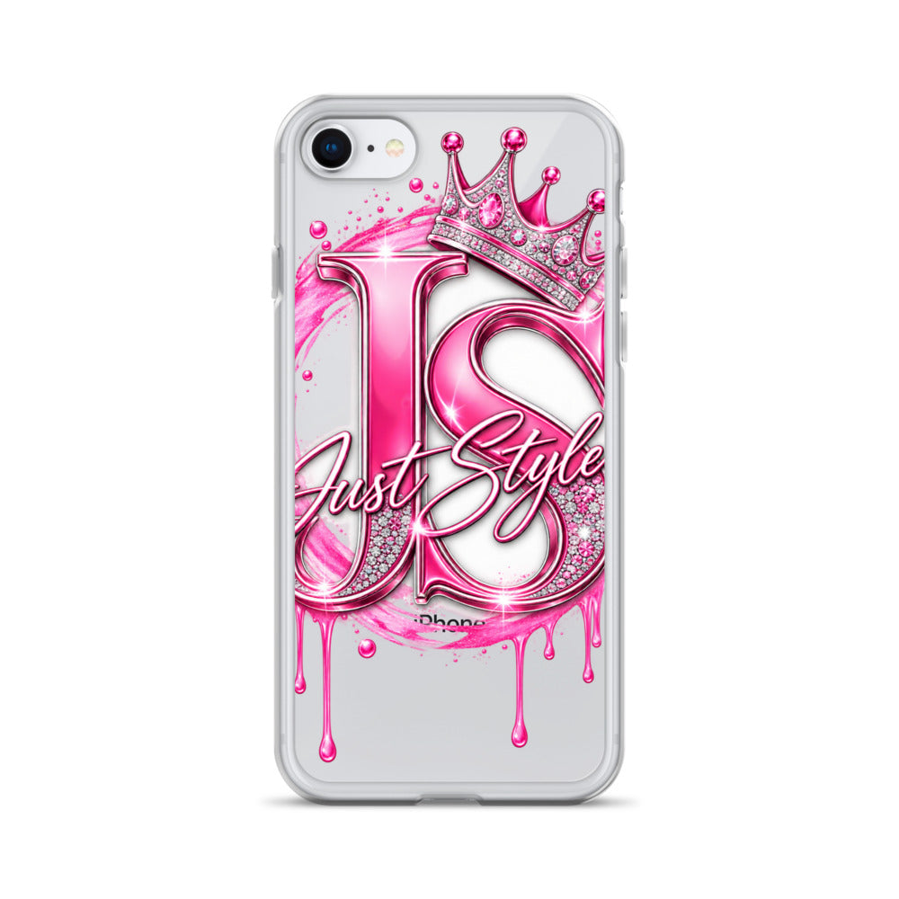 Just Style Clear iPhone Case
