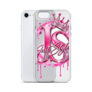 Just Style Clear iPhone Case