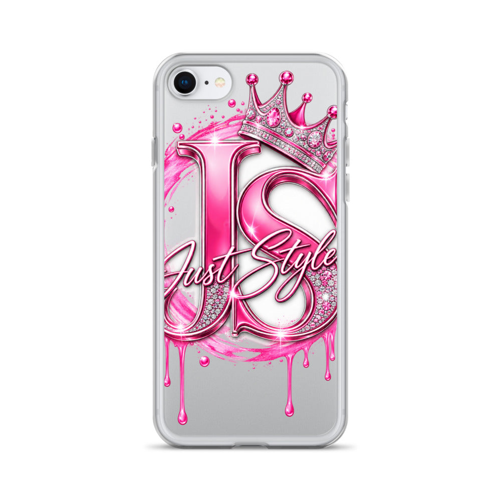 Just Style Clear iPhone Case