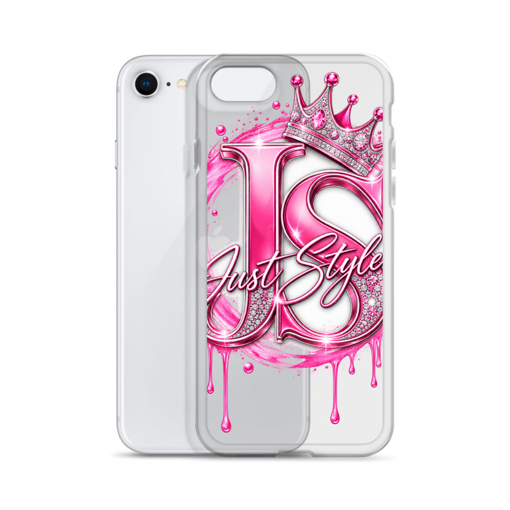 Just Style Clear iPhone Case