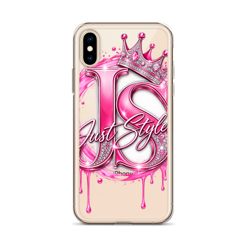 Just Style Clear iPhone Case