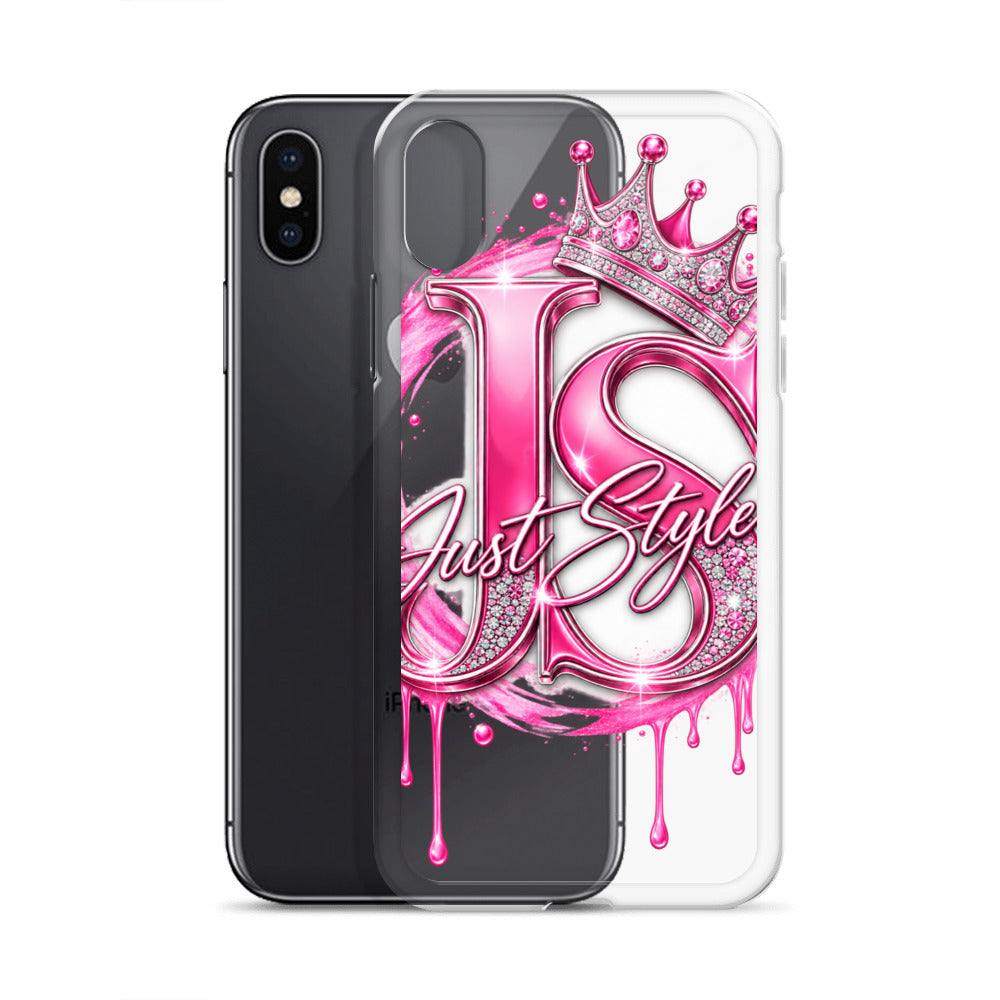 Just Style Clear iPhone Case