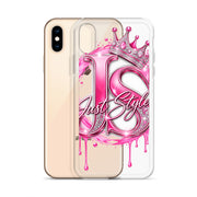 Just Style Clear iPhone Case
