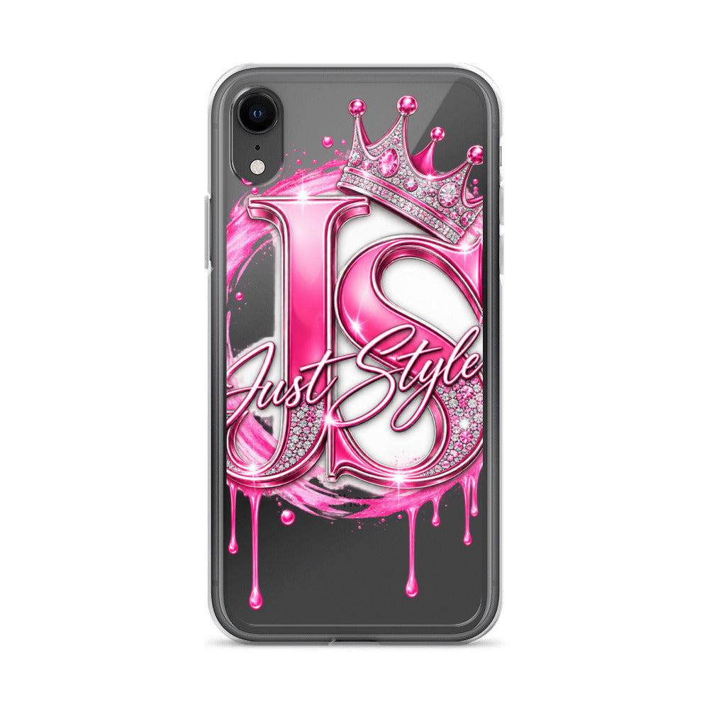 Just Style Clear iPhone Case