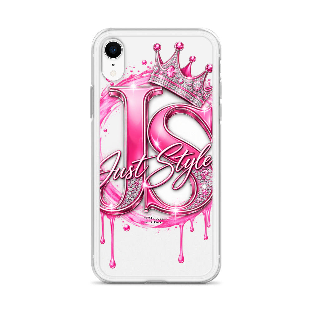 Just Style Clear iPhone Case