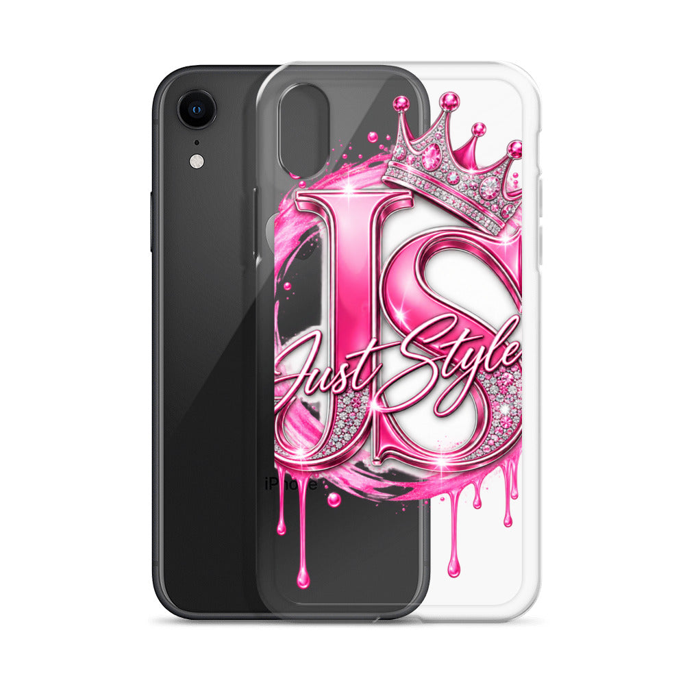 Just Style Clear iPhone Case