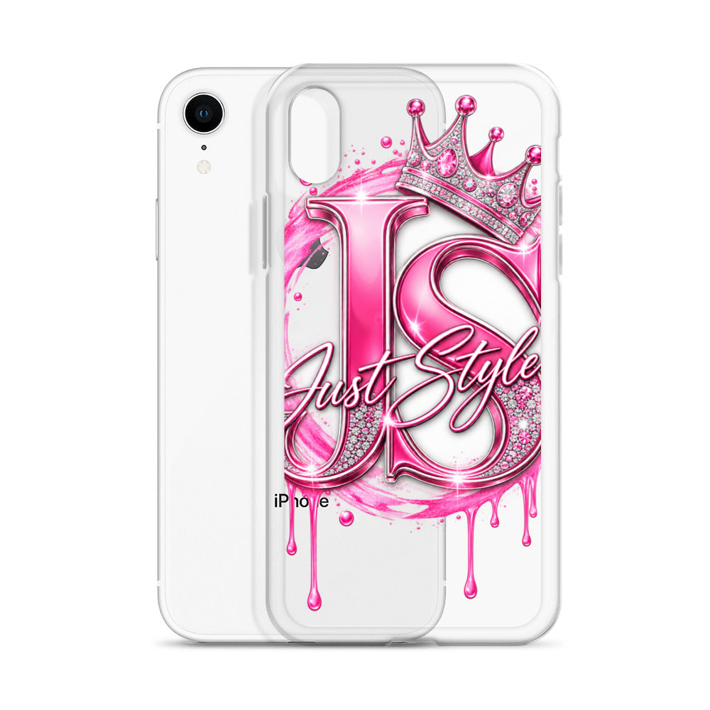 Just Style Clear iPhone Case