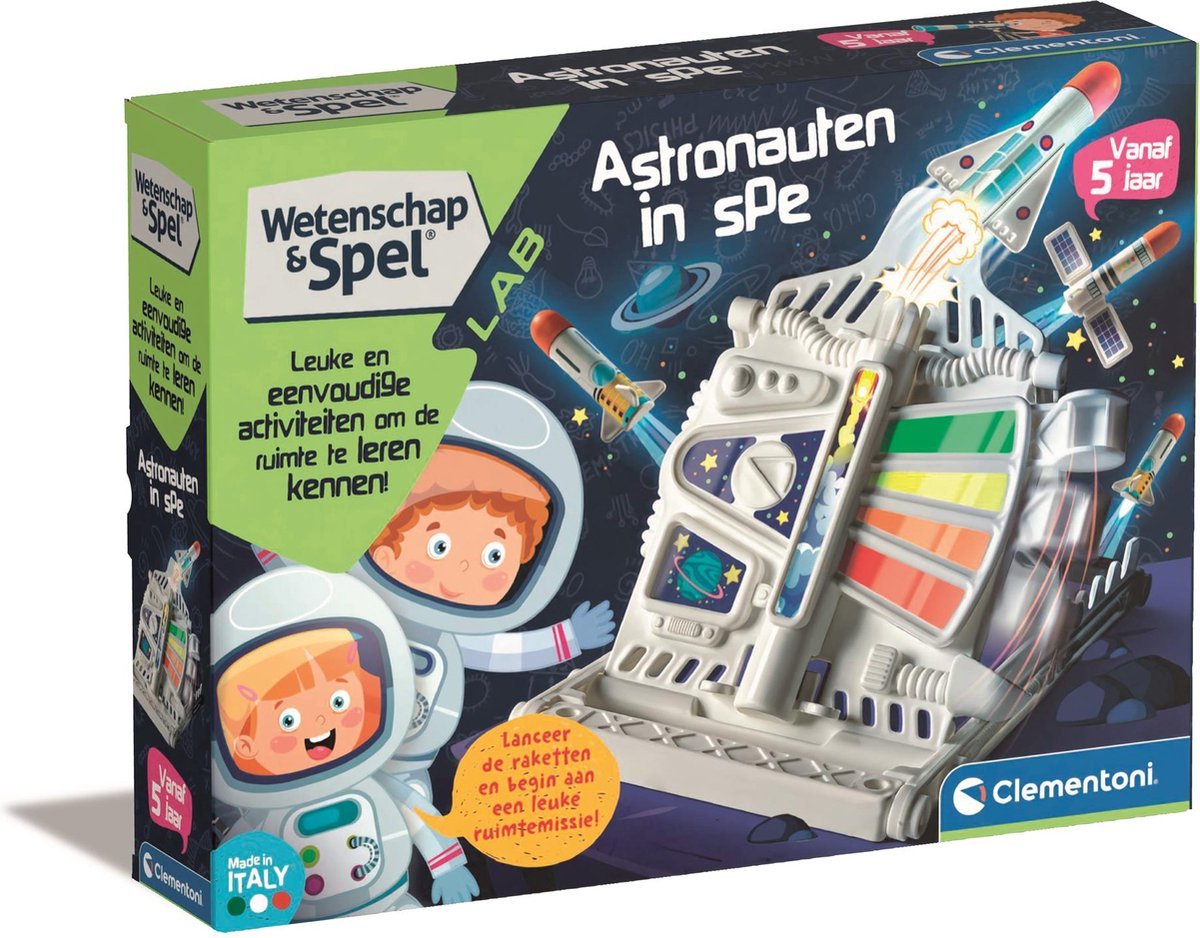 Clementoni science and games – astronauts to be – science toys – experiments – 5 years and older