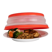 Collapsible High-Temperature Microwave Splash Cover