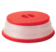 Collapsible High-Temperature Microwave Splash Cover