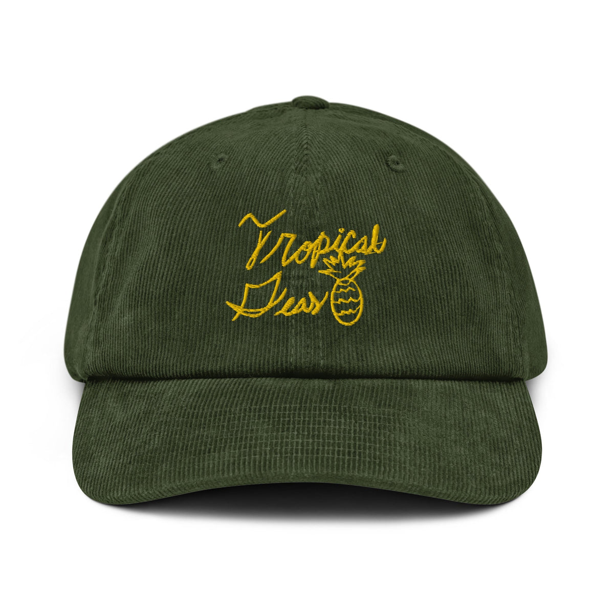 Corduroy Pineapple Cap