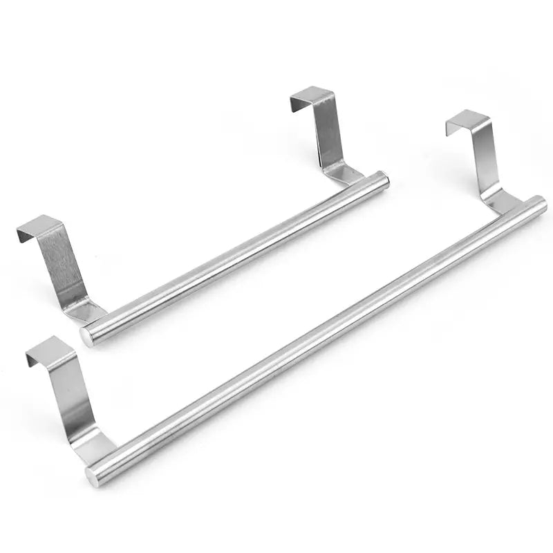 Over-Cabinet Towel Rack Home Organizer