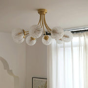 Spherical Glass Pendant Light With A Minimalist Design