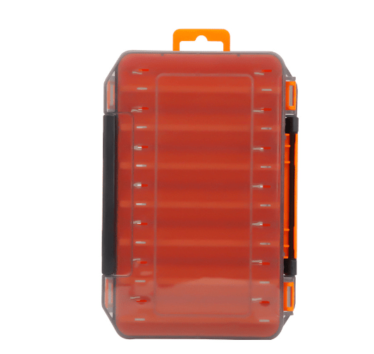 Dual-Sided 14-Compartment Fishing Tackle Box