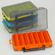 Dual-Sided 14-Compartment Fishing Tackle Box