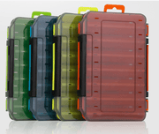 Dual-Sided 14-Compartment Fishing Tackle Box
