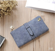 Women’s Long PU Leather Zip Wallet