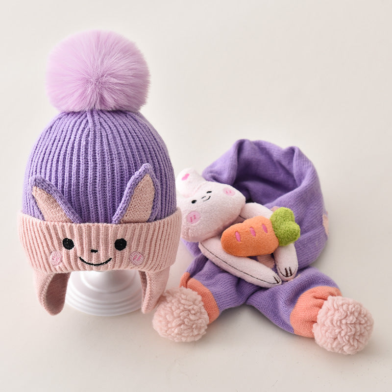 Baby & Toddler Hat and Scarf Set