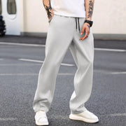 Men's Relaxed Straight-Leg Casual Pants