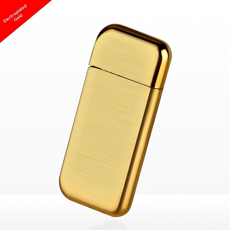 Ultra-thin Pearl Lighter 6mm Metal-plated Grinding Wheel Lighter With An Open Flame