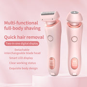 2-in-1 USB Rechargeable Women’s Body Shaver