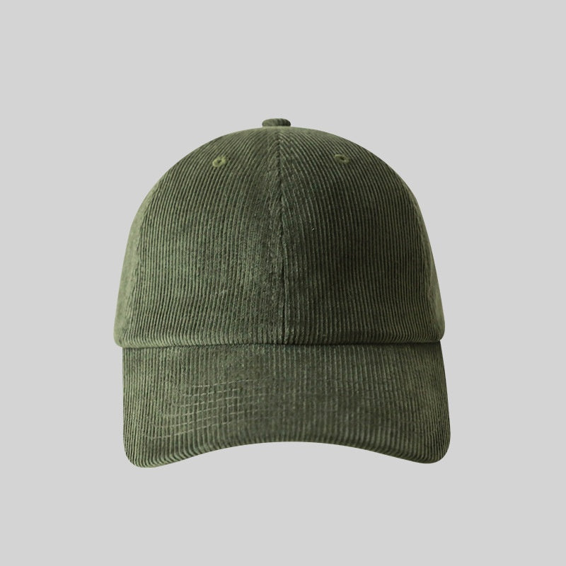 Unisex Warm Corduroy Baseball Cap