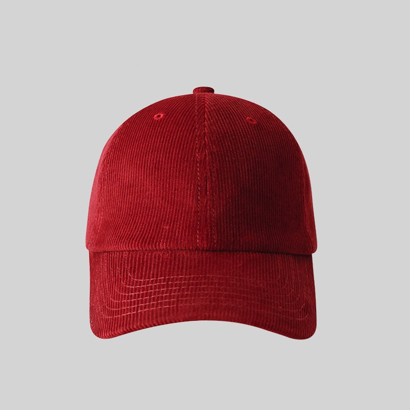 Unisex Warm Corduroy Baseball Cap